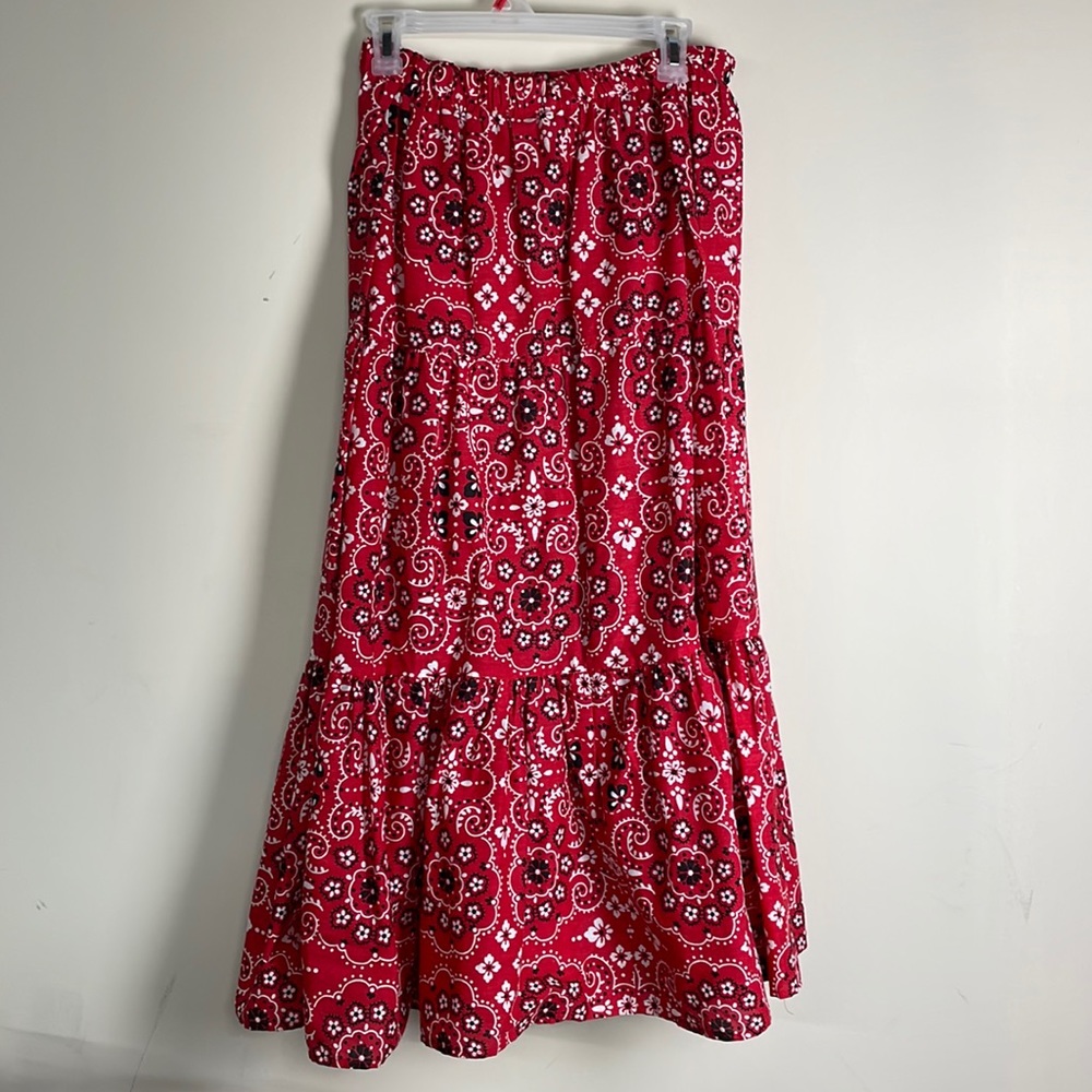 Vintage Avon Fashions Square Dance Country Full Skirt Size 17/18 XXL